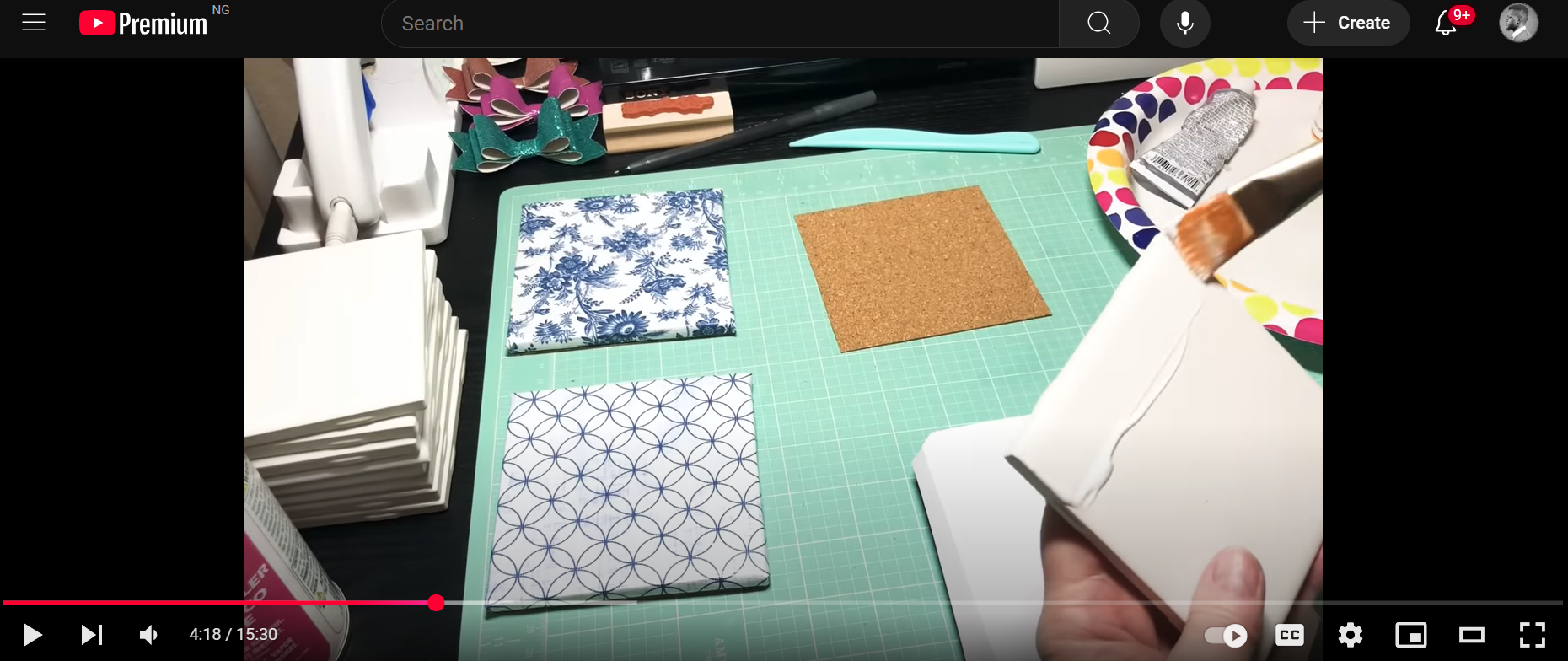 DIY coaster design