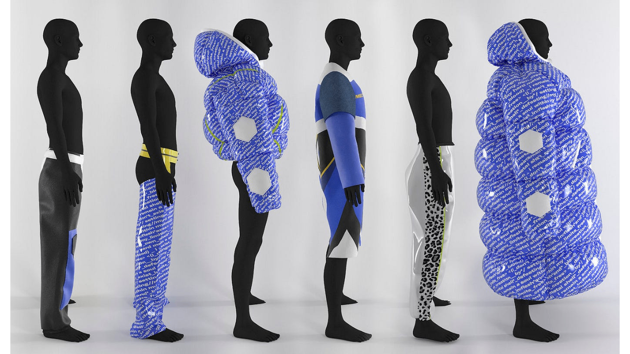 Creating 3D fashion closthing