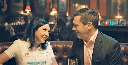 Uno de los anuncios recientes de YouTube con Flo de Progressive