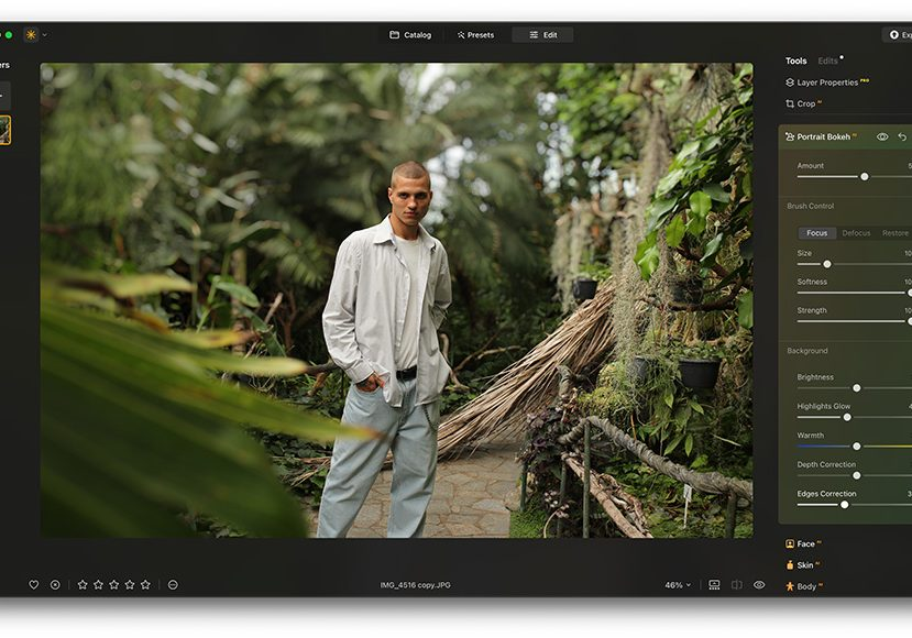 Luminar Neoのインターフェース - 画像編集に最適なツール