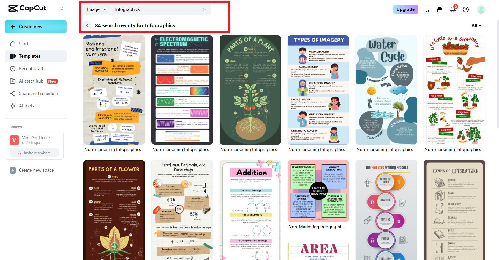 Selecciona tu diseño de infografía preferido