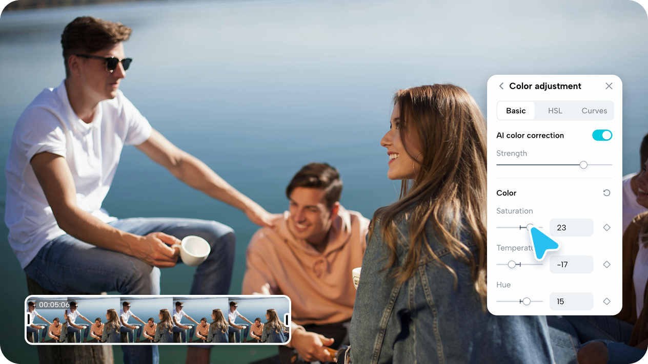 A cinematic personal video montage of travel memories and family events.