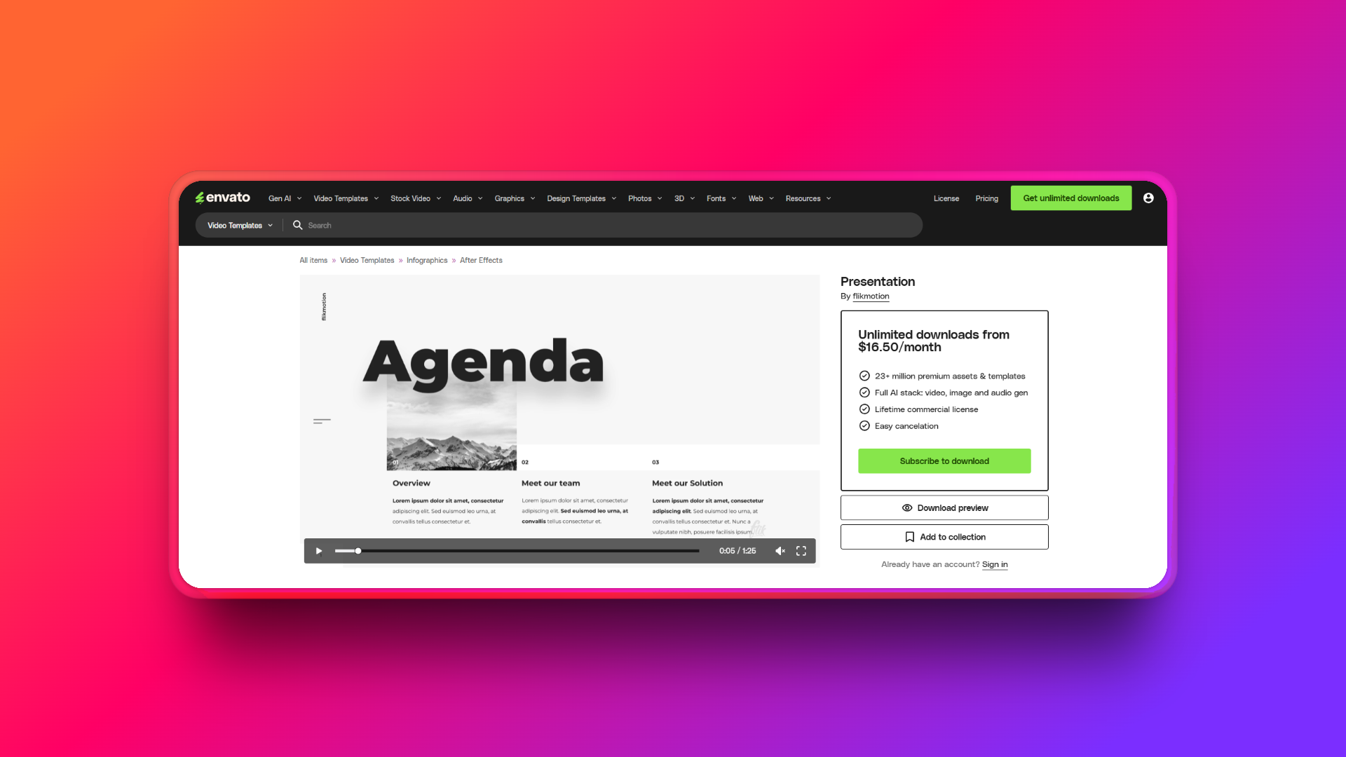 Showcase beautiful presentations