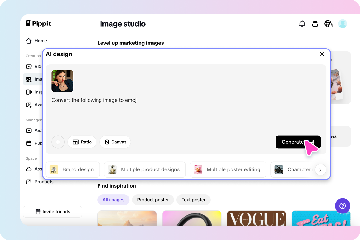 Kép konvertálása emojivá