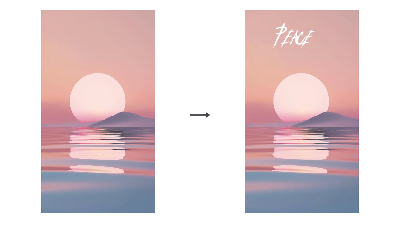Text overlay