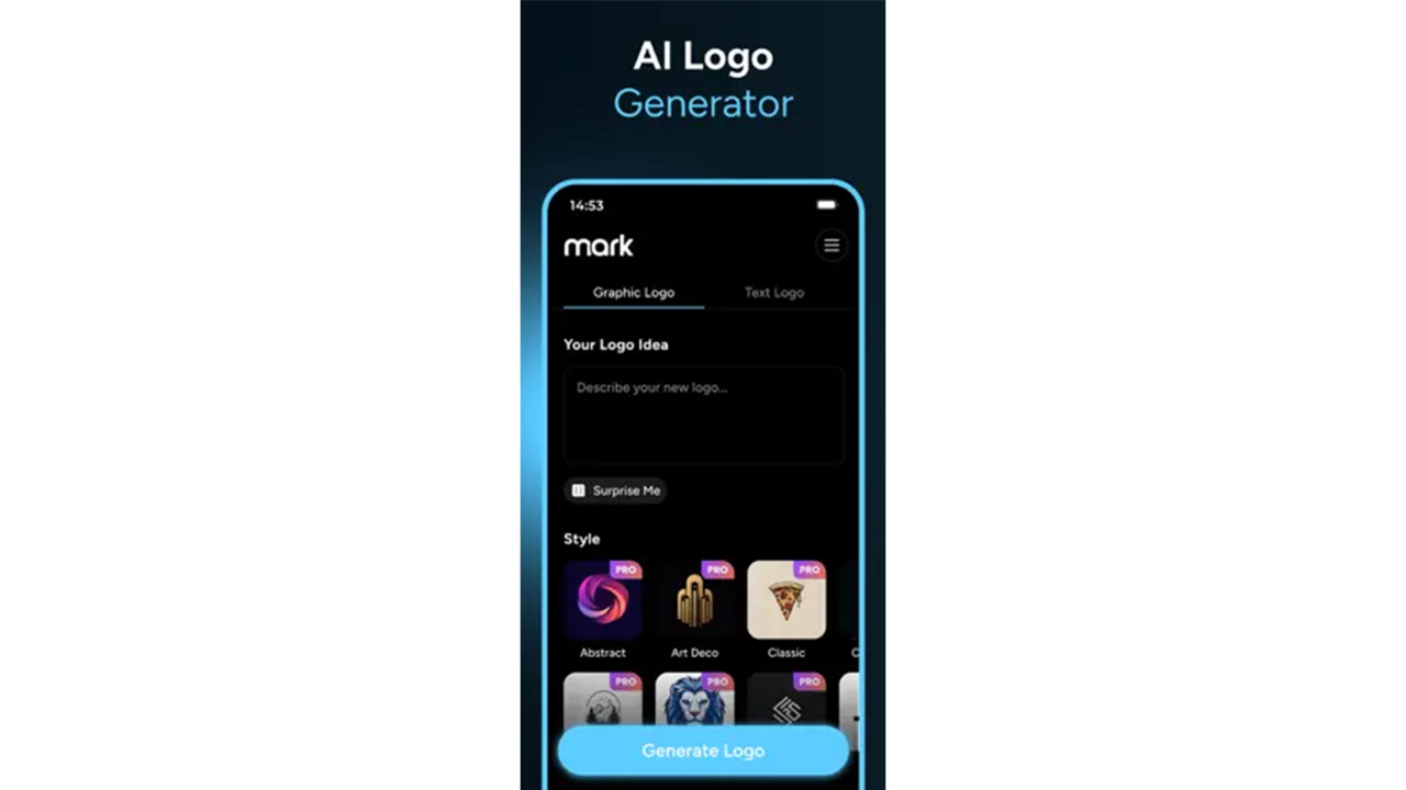 Mark – AI Logo Generator app
