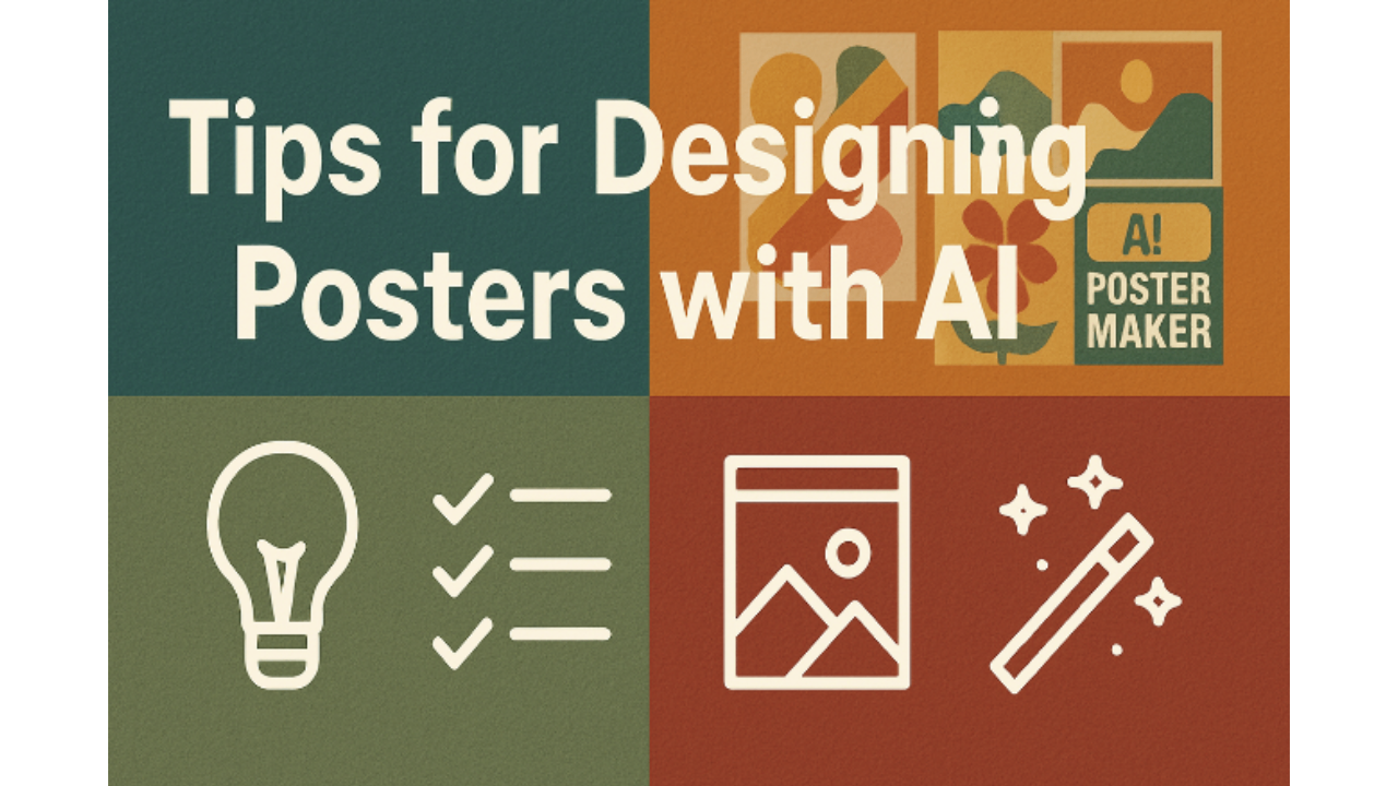Tips for designing posters