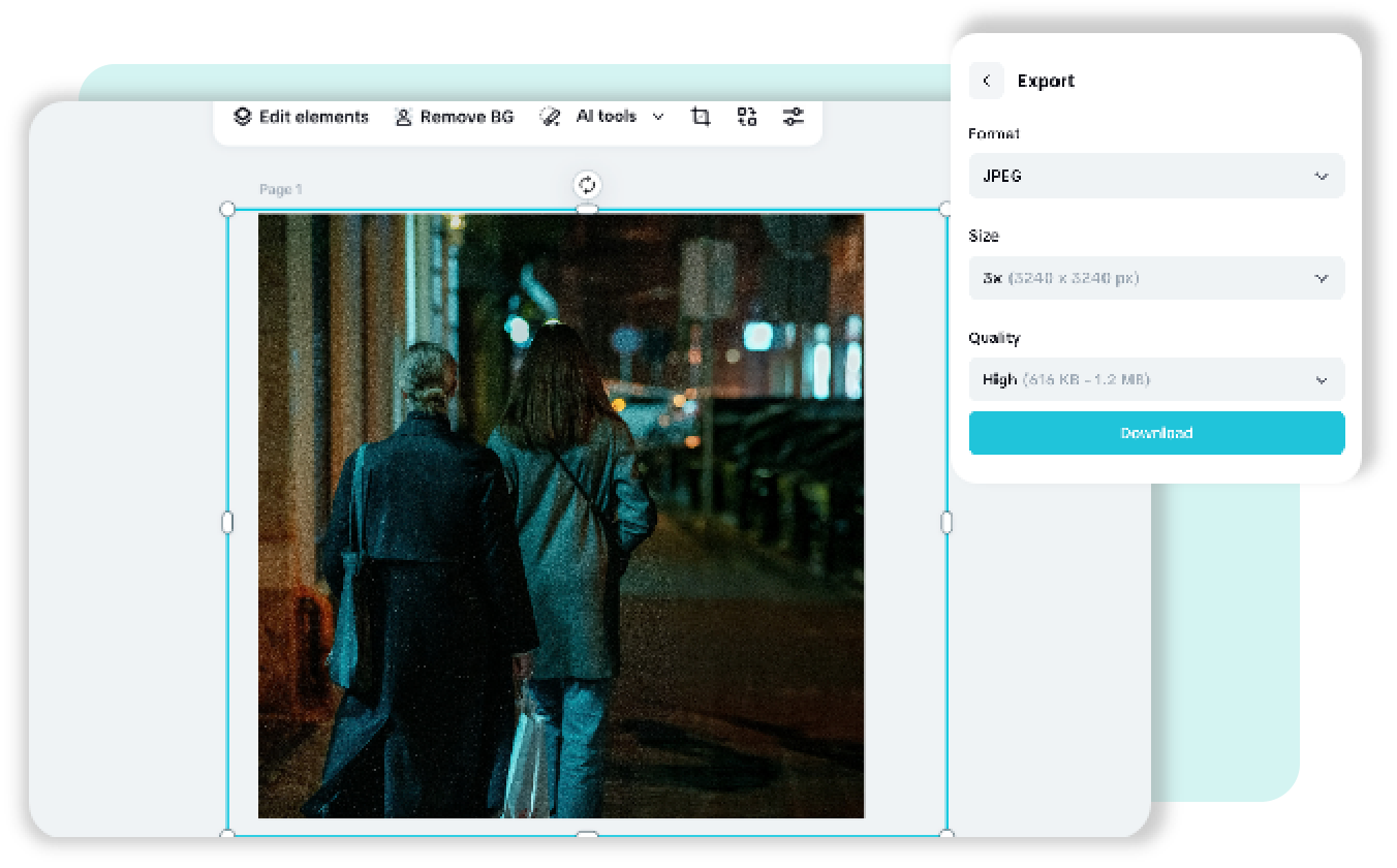Step 3: Preview and Download Your Edited Image