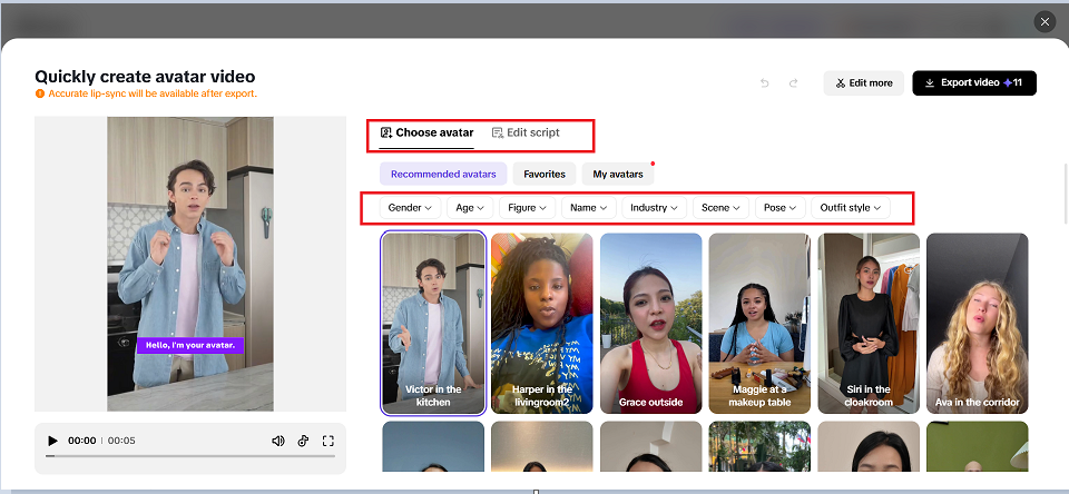 Generate from layout to design