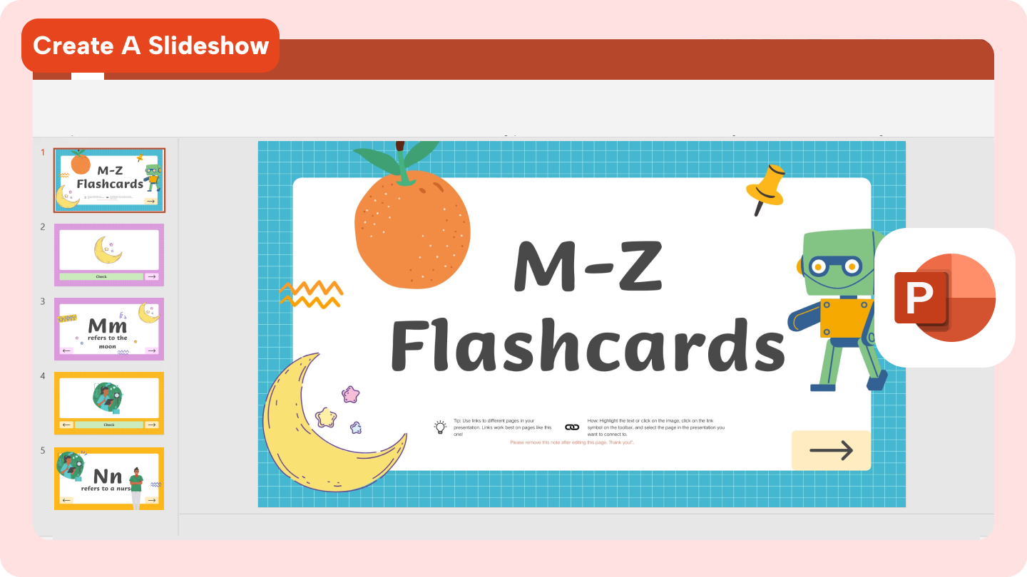 how to make a slideshow in powerpoint