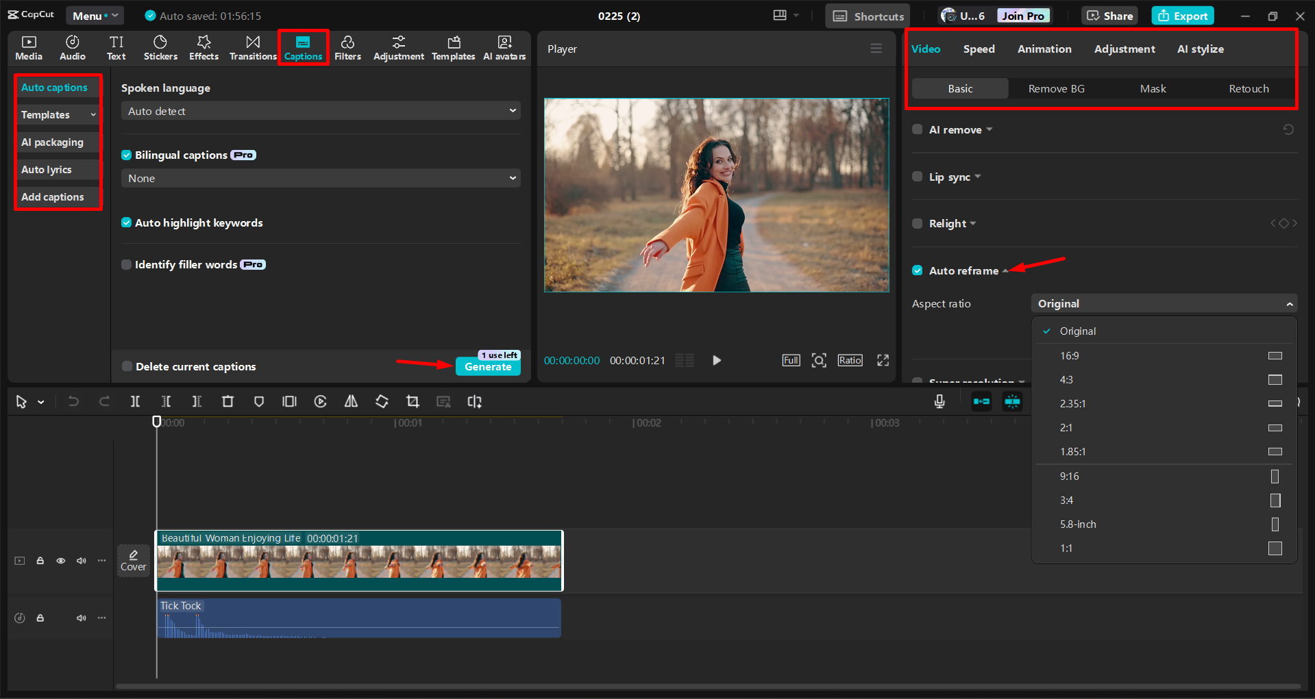 Creșterea duratei medii de vizualizare YouTube prin editarea videoclipurilor în editorul video CapCut desktop