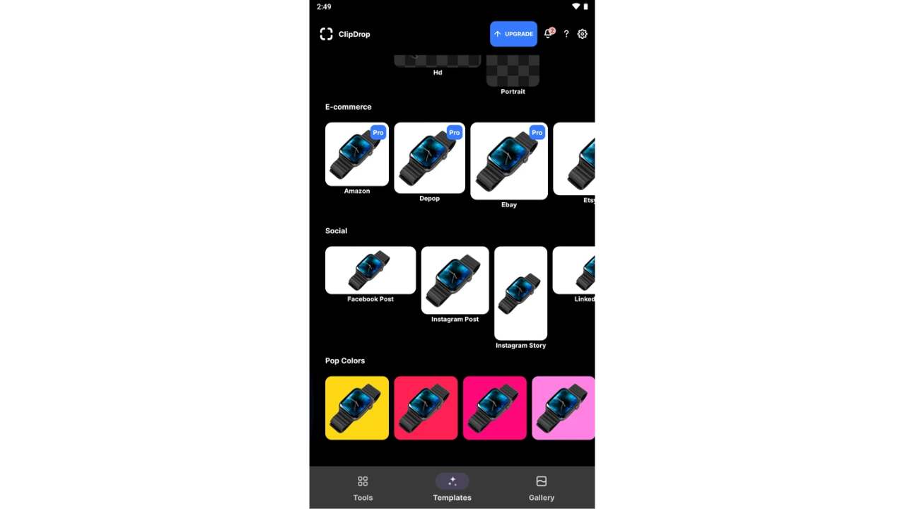 ClipDrop AI Üretken Doldurma Uygulaması