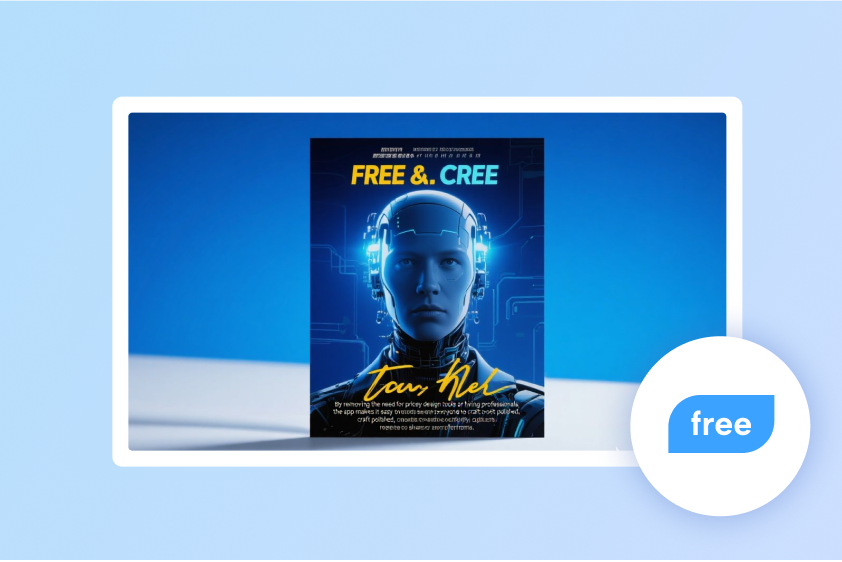  design AI movie posters completely free of cos