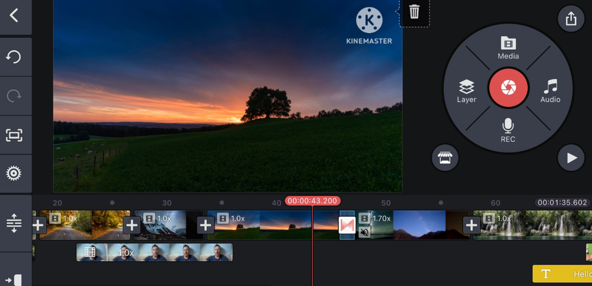 Trình chỉnh sửa video Kinemaster