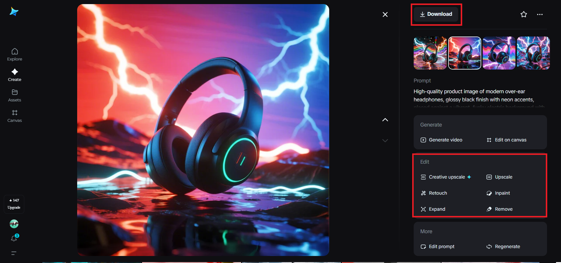 Edit or download