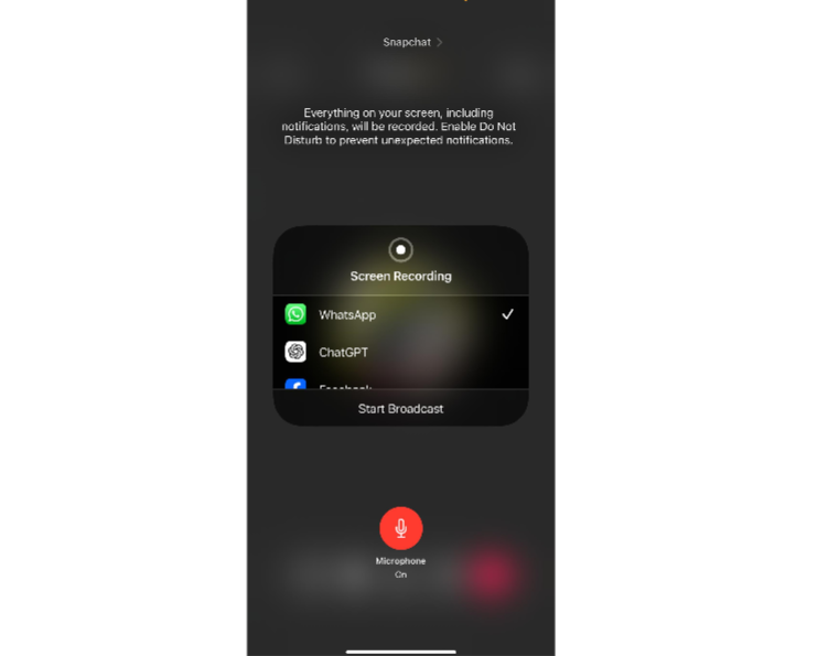 Record WhatsApp call