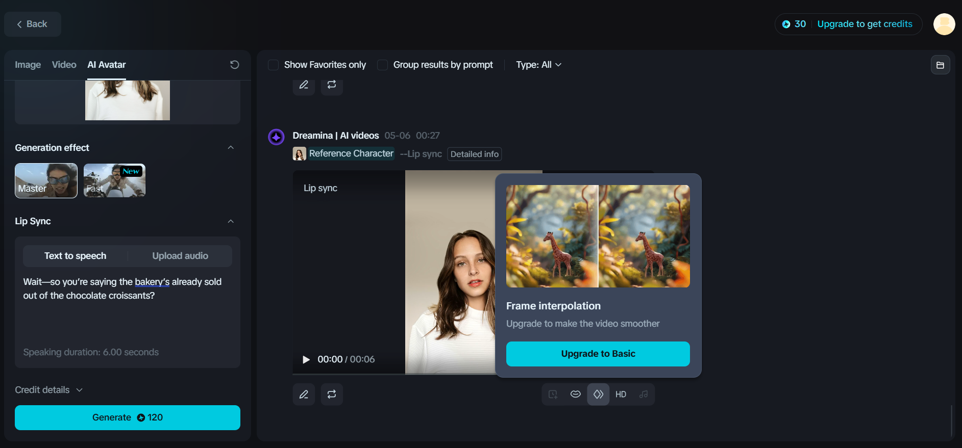 AI generator avatar