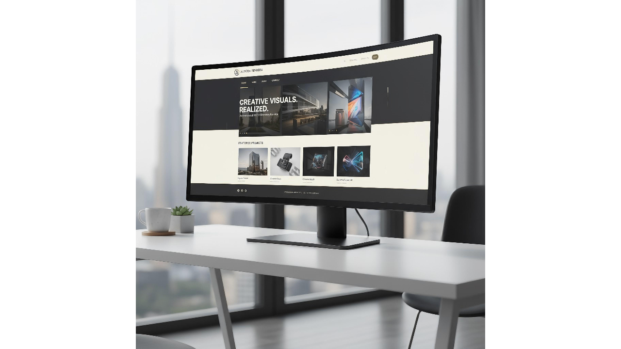 Personal showcase website