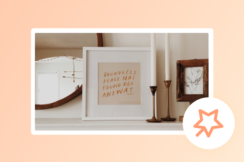 Posters for decorative purposes