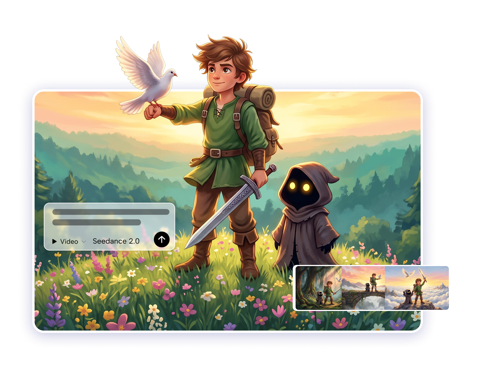 Create 2D AI Cartoon Videos with Seedance 2.0