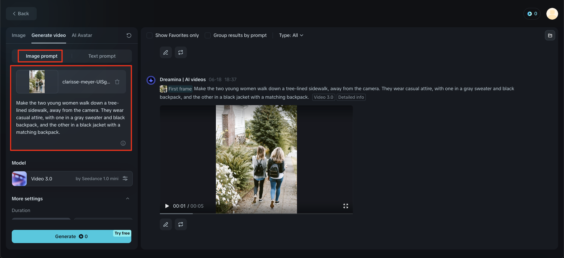 Dreamina: Generator video AI gratis terbaik