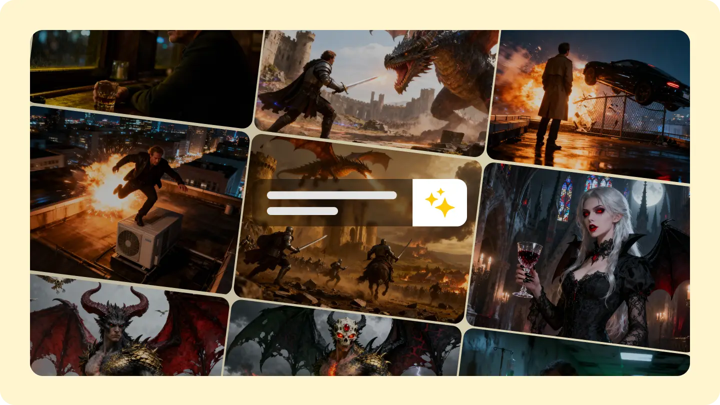 Generate 3D or Cinematic Backgrounds with AI
