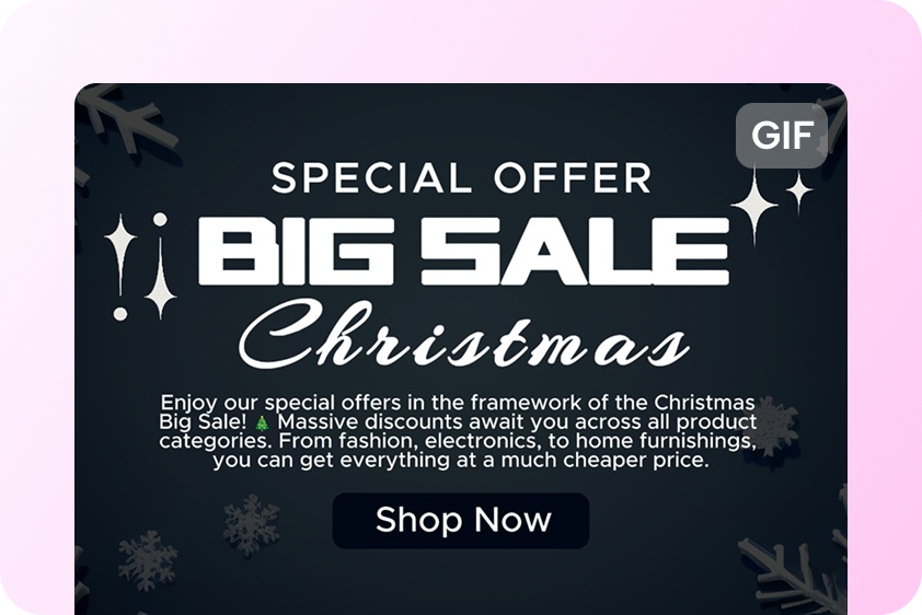 Email campaign animation