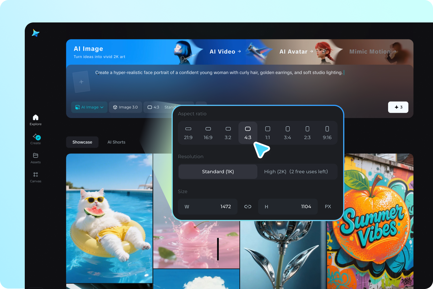 gebruik face maker ai