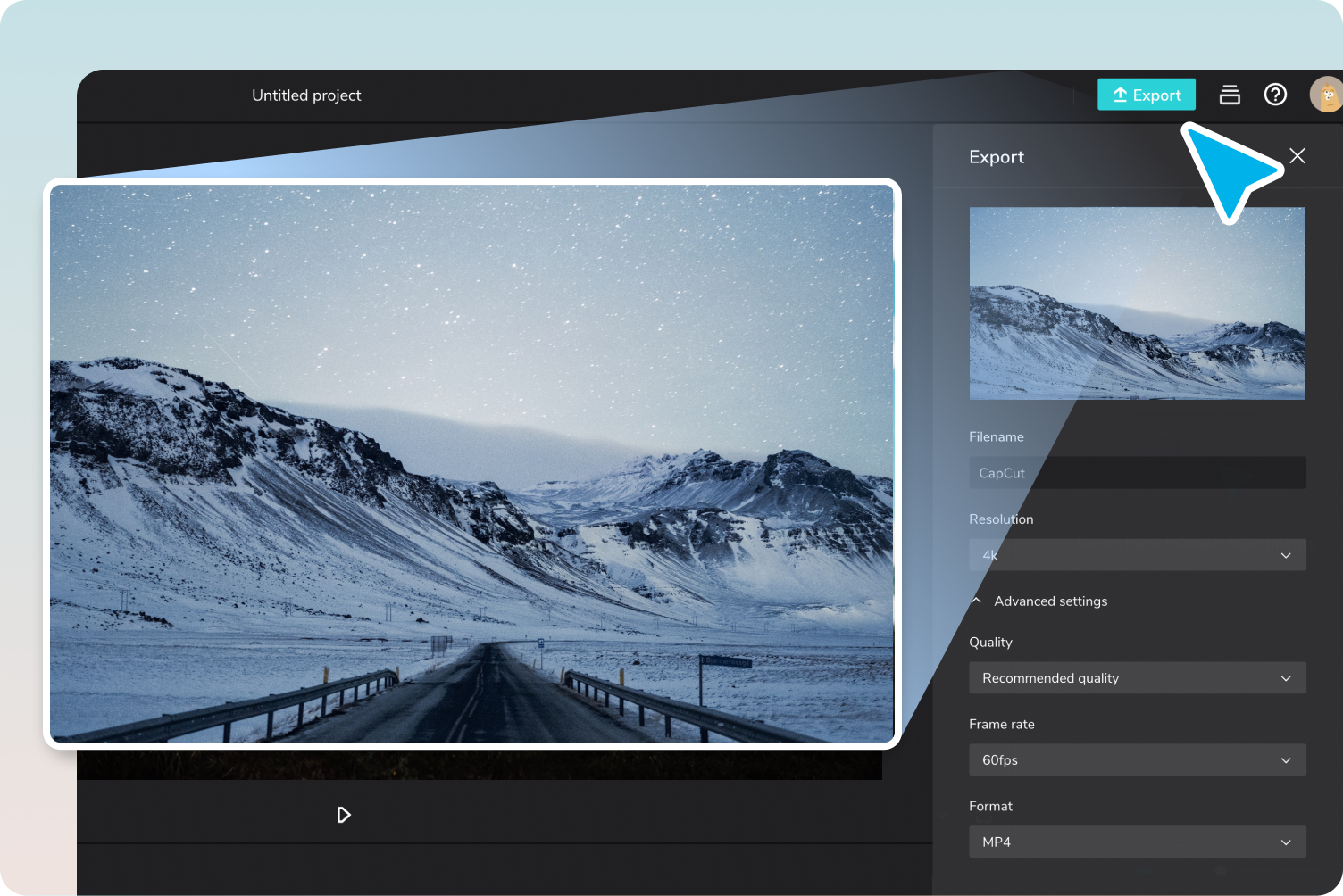 Step 3: Export, store, or share