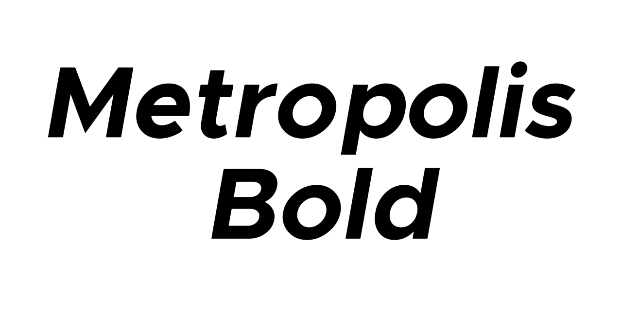T-shirt lettertype - metropool vet