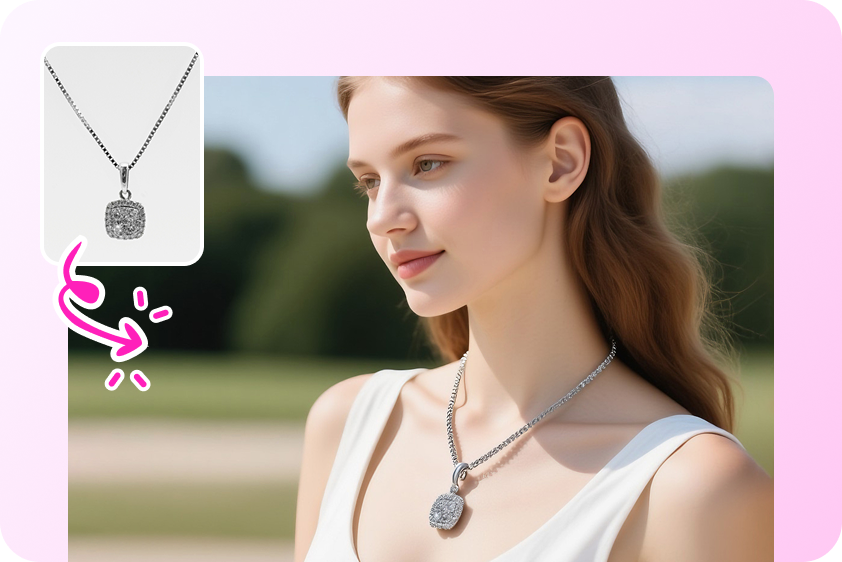  Try on jewelry