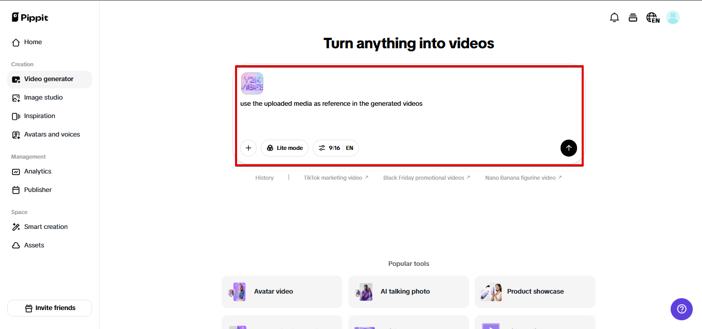Bild in Video umwandeln