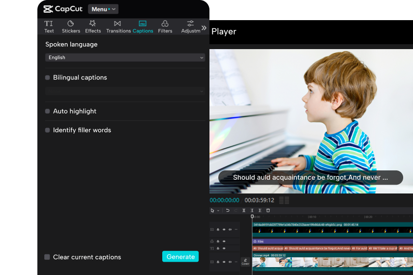 Sesuaikan video dengan alat AI