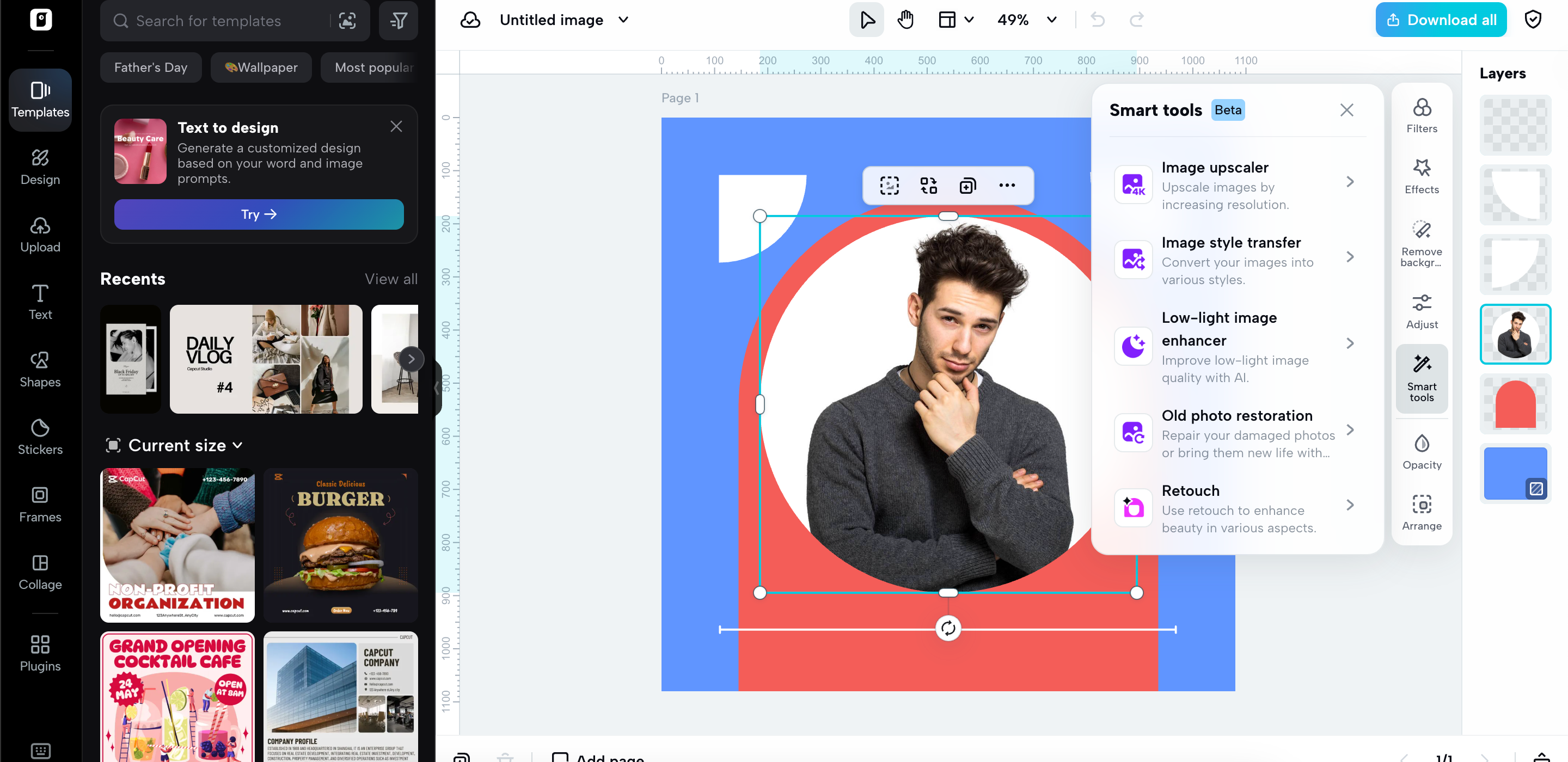 Customize and edit