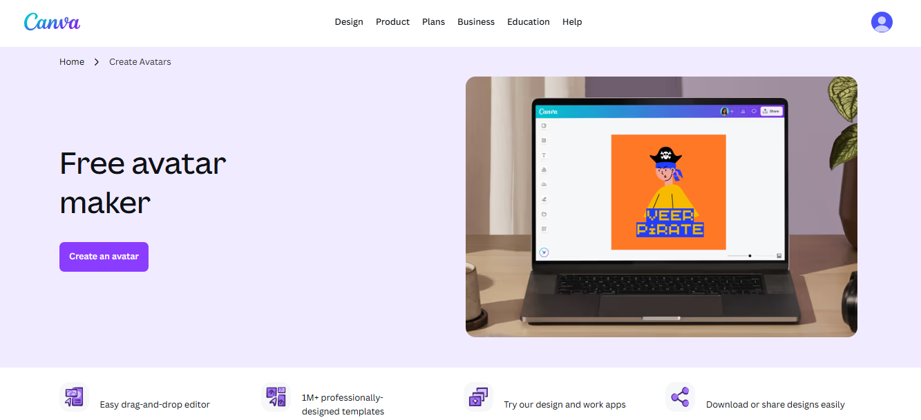 Canva avatar maker