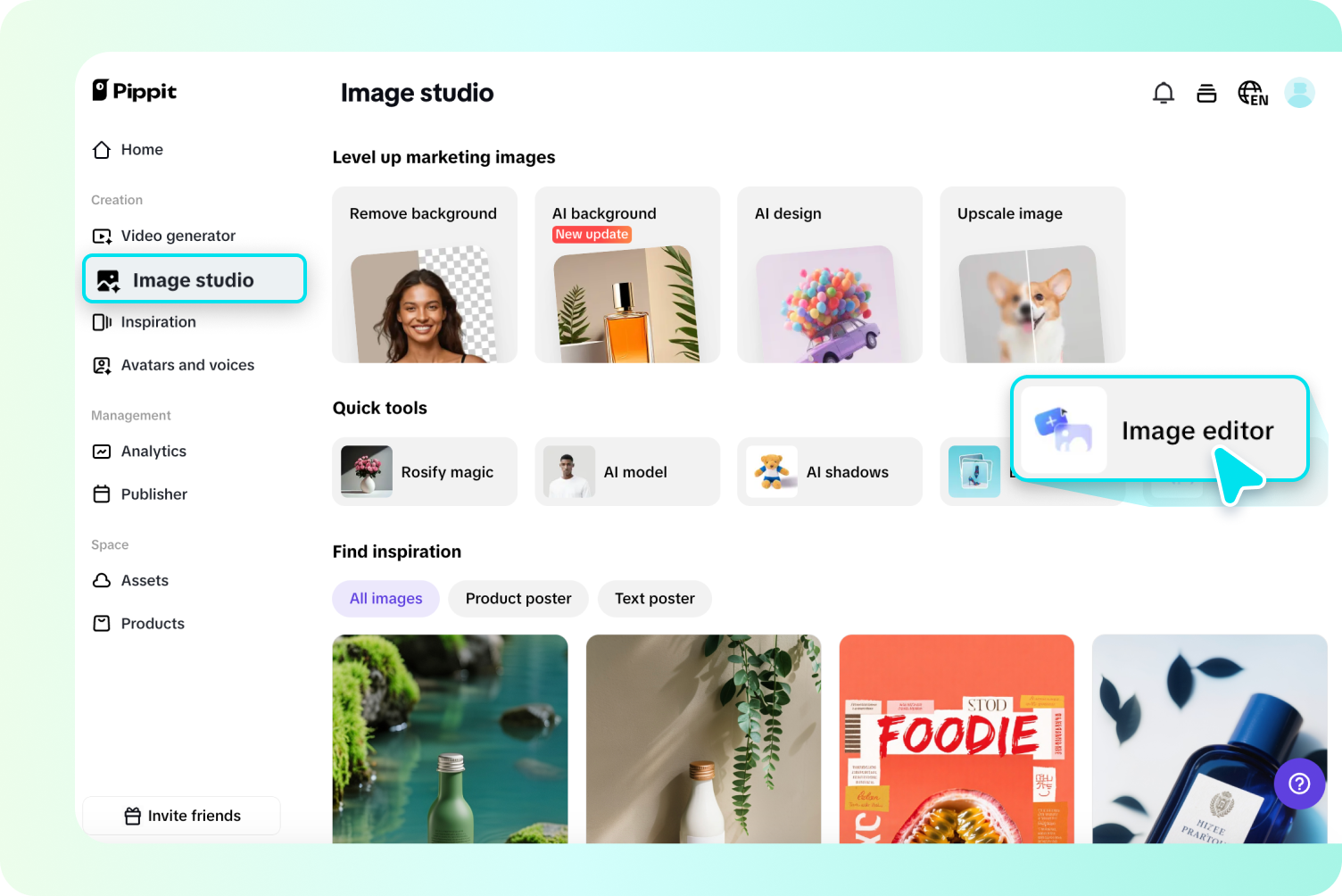  access the photo editor