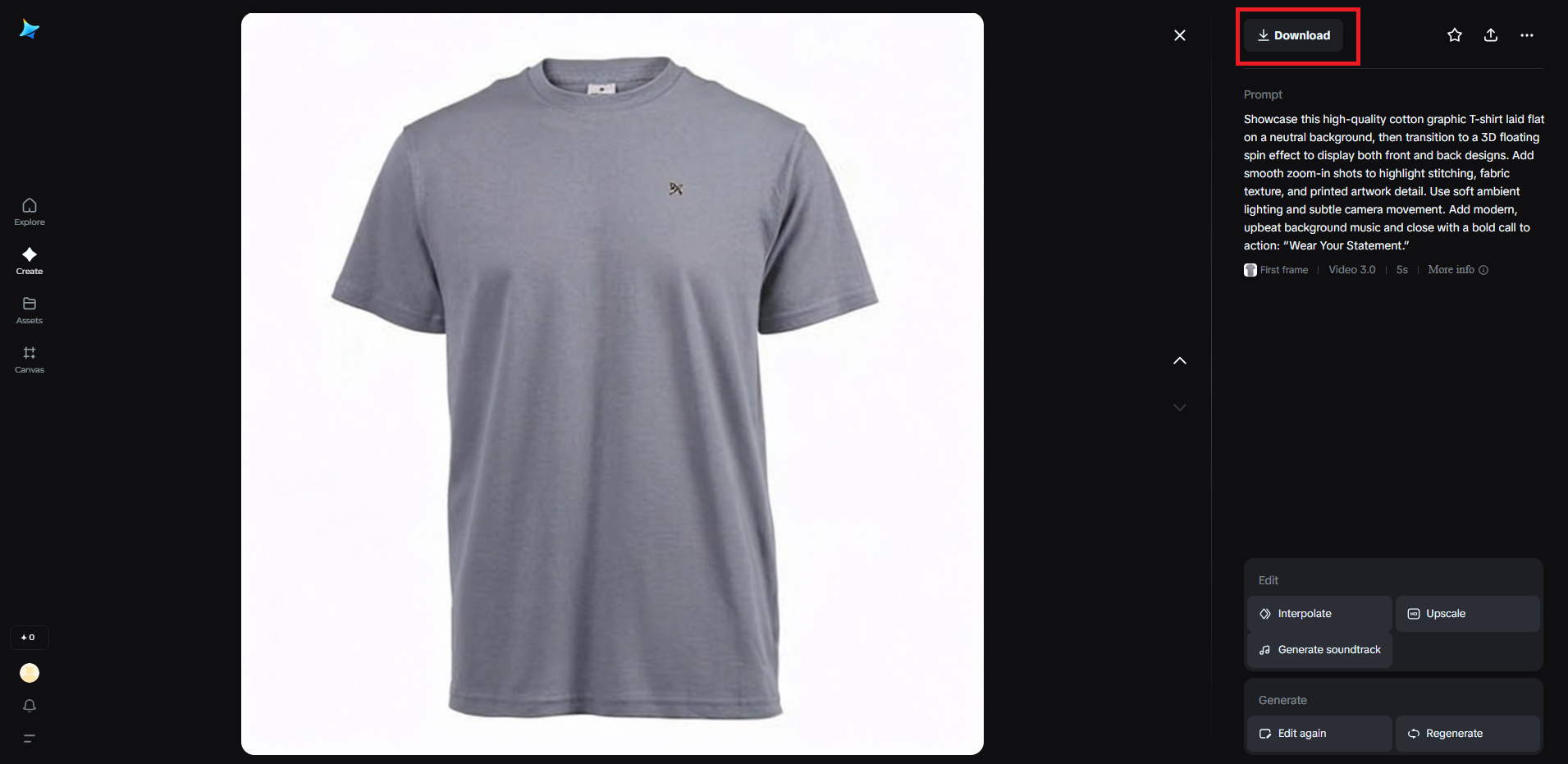 product video examples