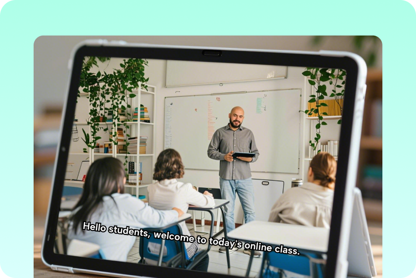 Enhance online courses with CapCut Web's AI caption generator