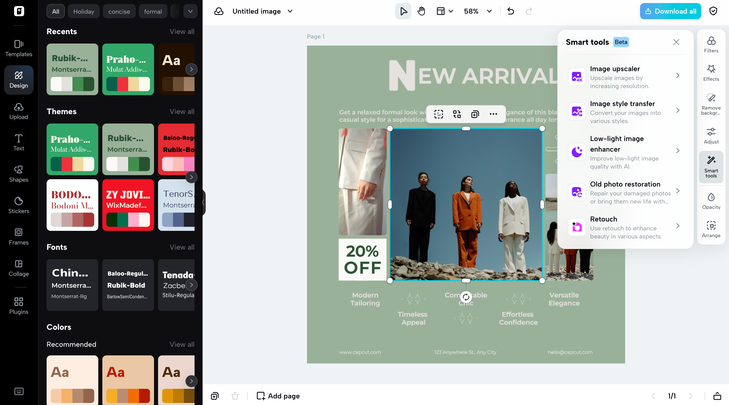 Přizpůsobte si svůj návrh