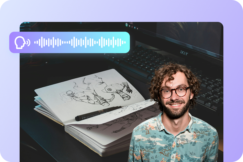 Vidéo explicative animée à partir d'audio