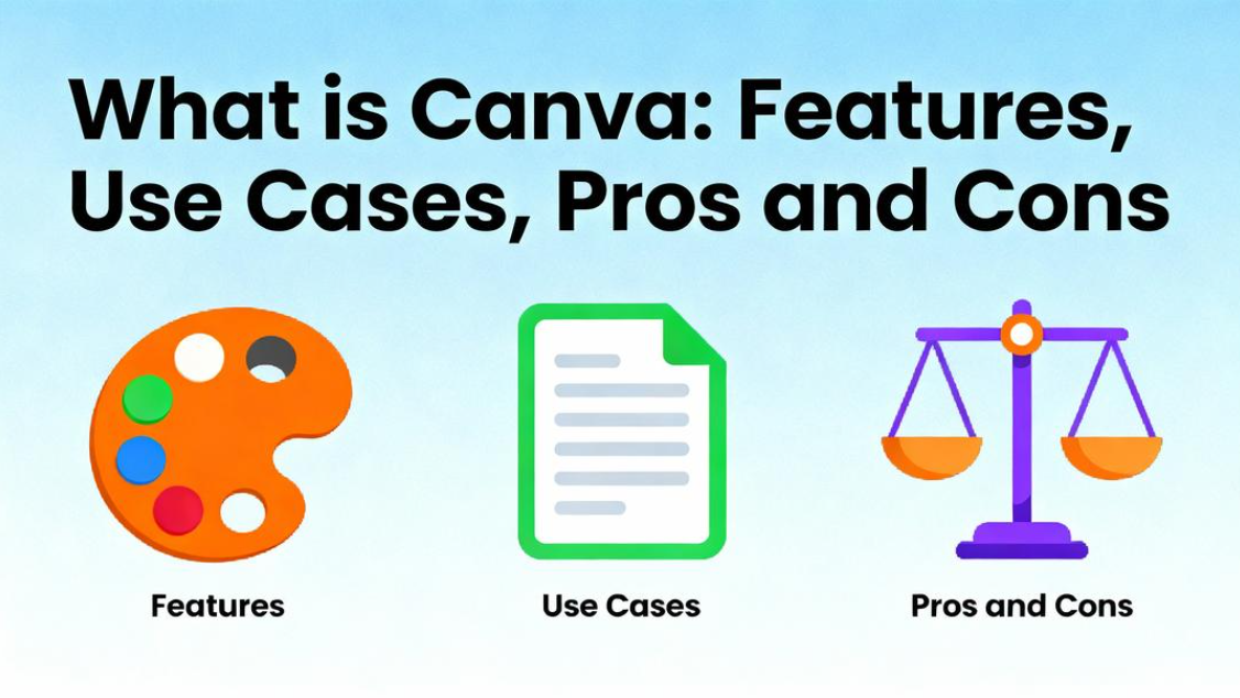 Canva y sus características, casos de uso, ventajas y desventajas