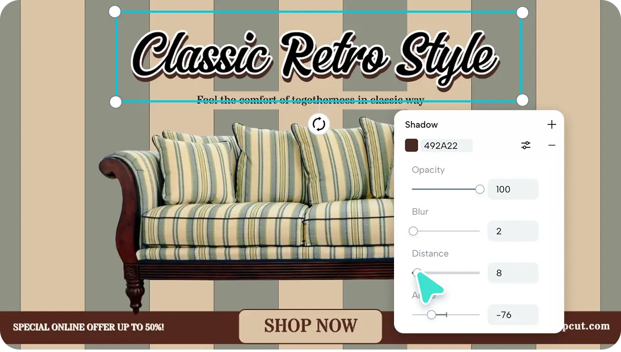 Sales poster to boost Shopify conversions