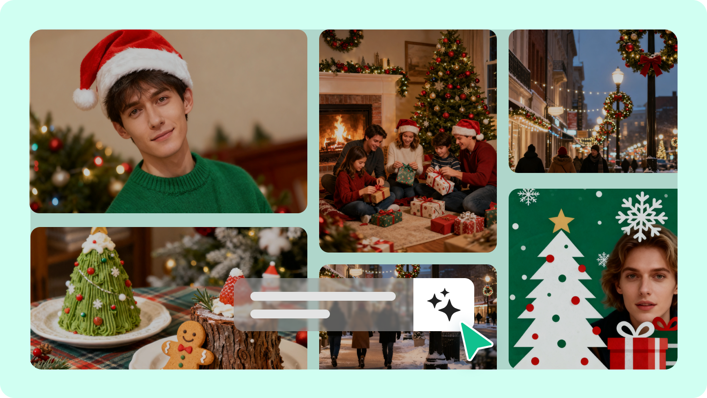 ai christmas photo 