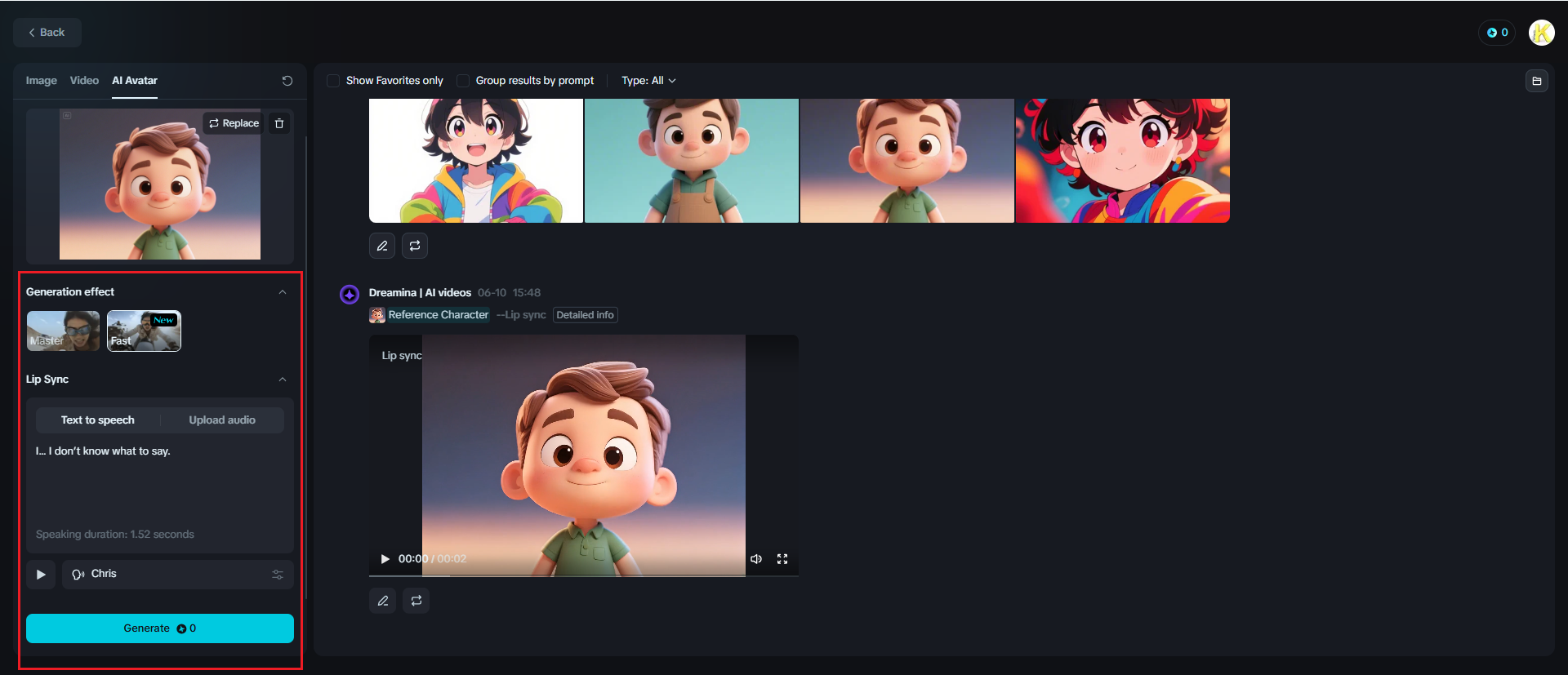 how to make lip sync animation