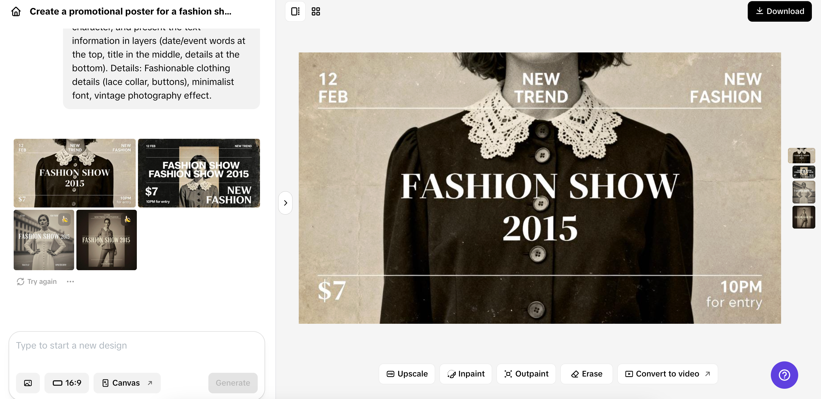 Selesaikan dan ekspor