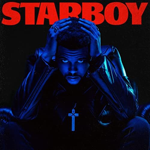 Cover of Starboy – part of the top 10 streamed songs on Spotify