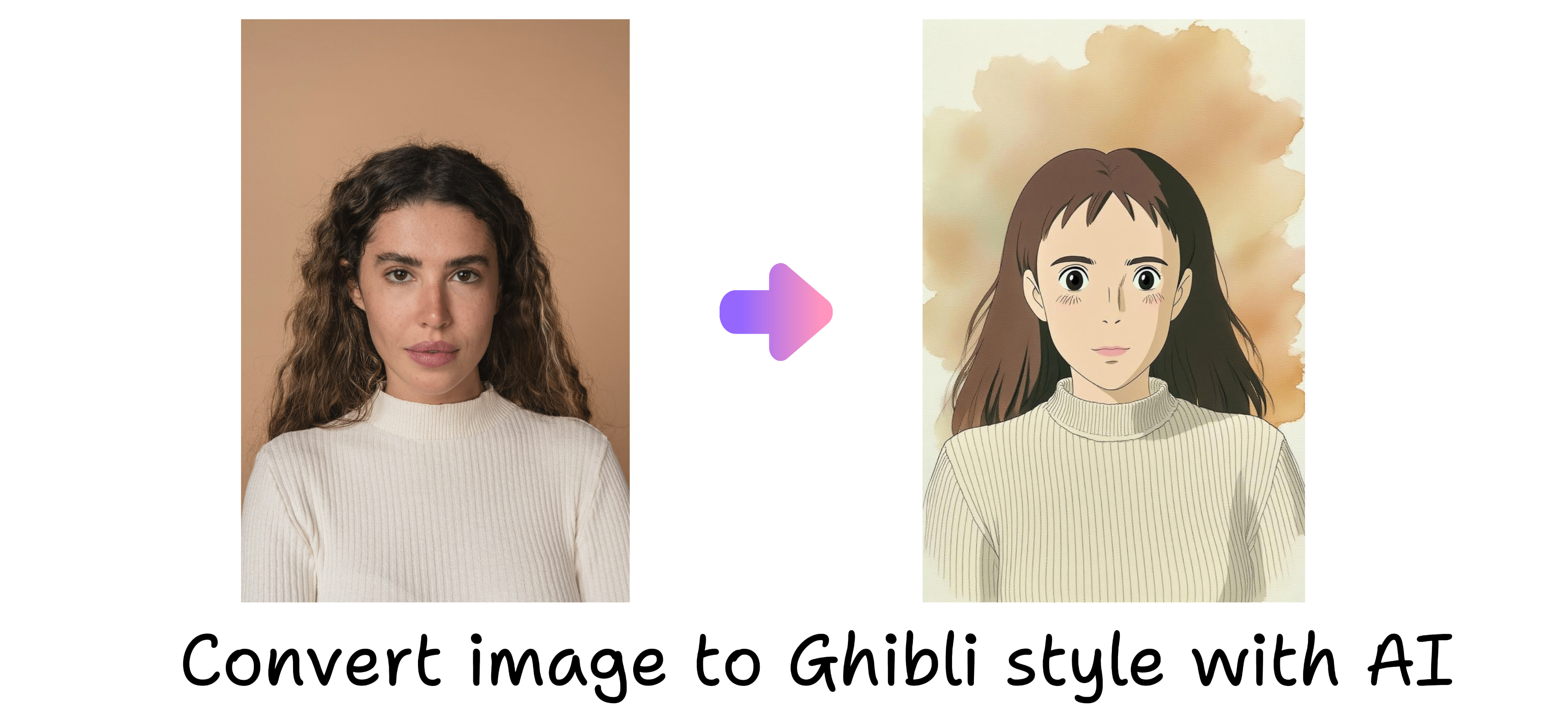 convertir imágenes al estilo Ghibli
