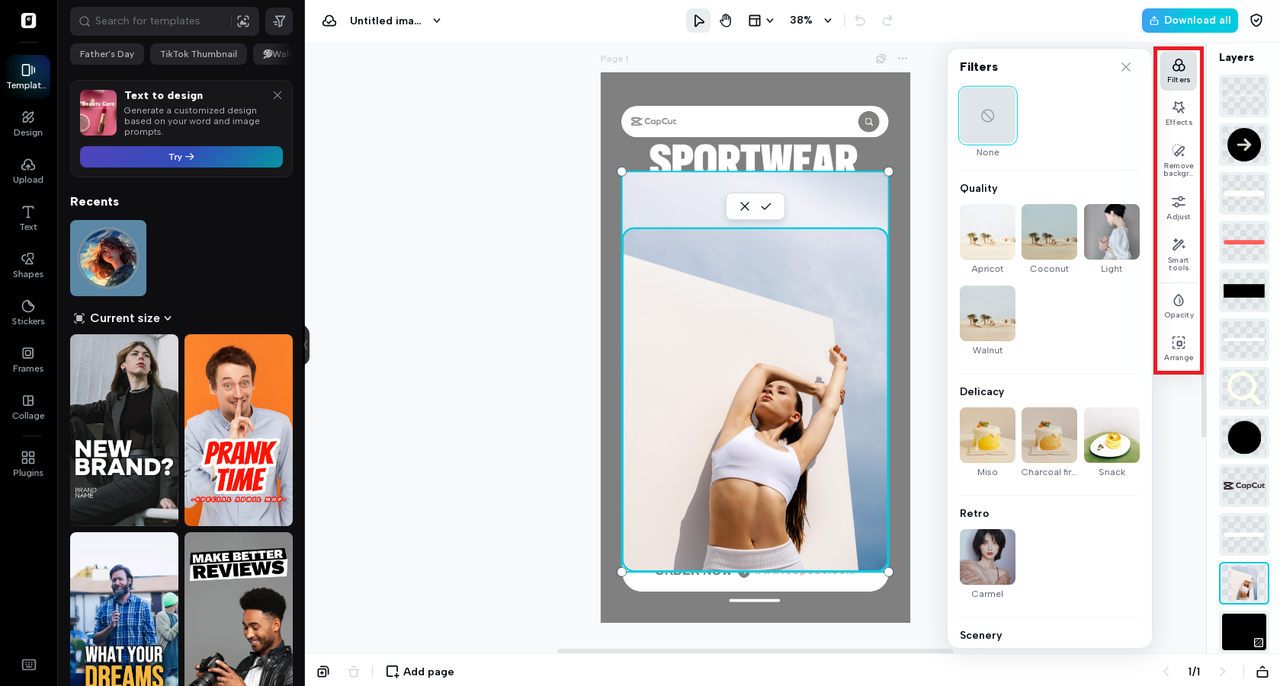 Robust image editing features