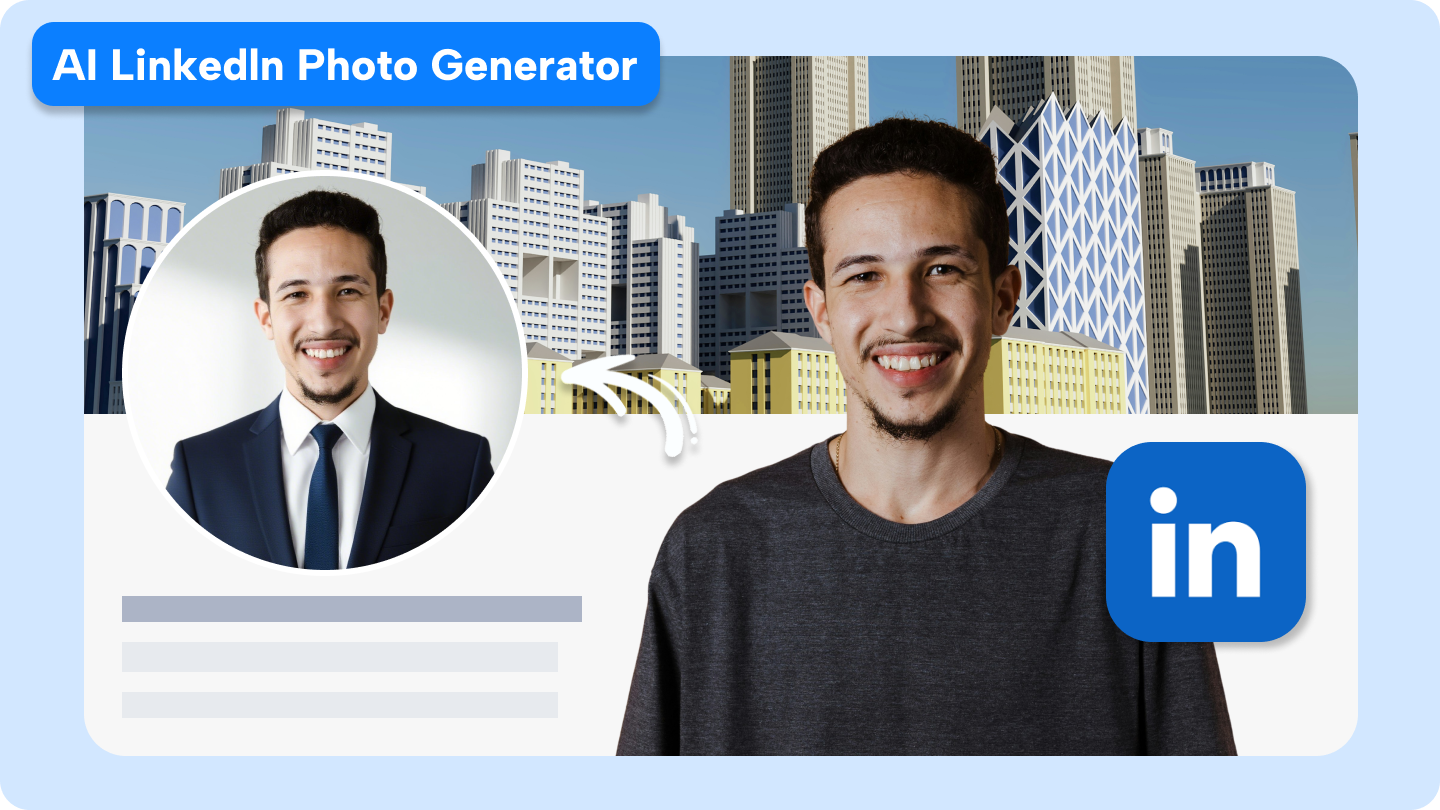 Ai linkedin gerador de fotos grátis