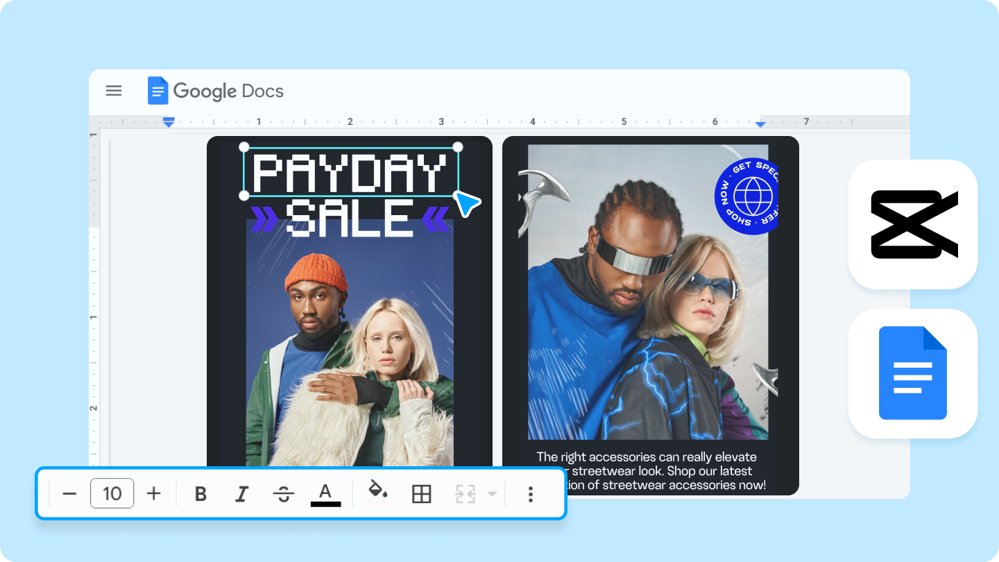 hur man gör en affisch med google docs
